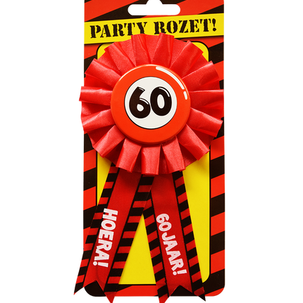 Rozet Hoera 60 Jaar Hoera