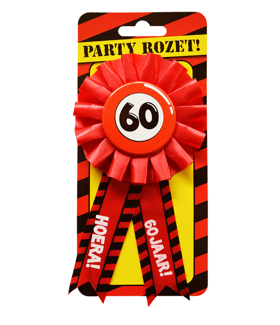 Rozet Hoera 60 Jaar Hoera