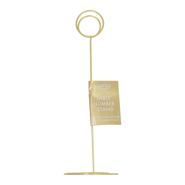 Gouden Naamkaart Houder 22cm