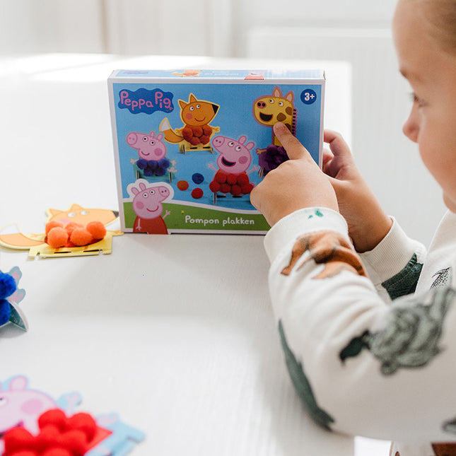 Peppa Pig Pompom Plakken