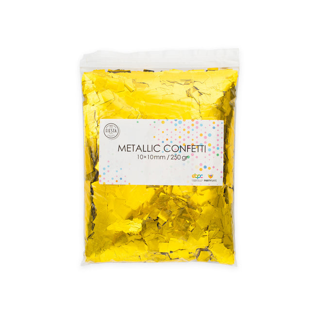 Confetti Vierkant Goud 10mm