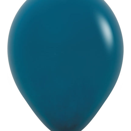 Ballonnen Deep Teal 30cm 12st