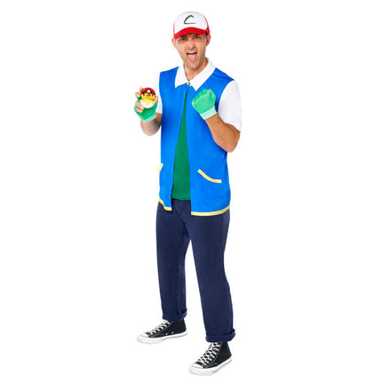 Volwassenen Kostuum Pokemon Ash