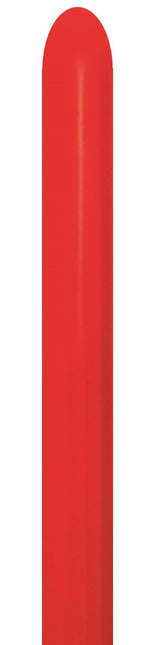 Modelleerballonnen Nozzle Up Red 5cm 152cm 50st