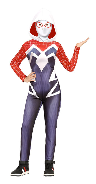 Spiderman Kostuum Blauw Rood Kind
