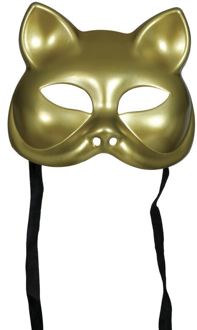 Kat Oogmasker Goud