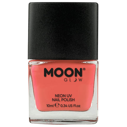 Moon Glow Pastel Neon UV Nail Polish Pastel Coral 14ml