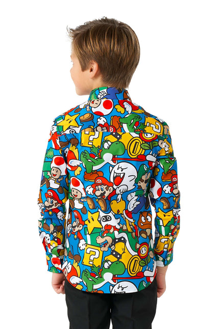 Super Mario Overhemd Jongen OppoSuits