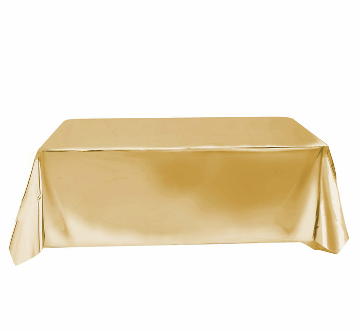 Gouden Tafelkleed Metallic 2,74m