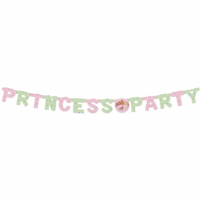 Prinsessen Letterslinger Party 1,8m