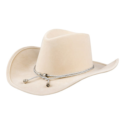 Beige Cowboy Hoed