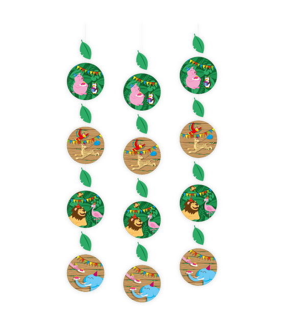 Jungle Hangdecoratie 1,2m 3st