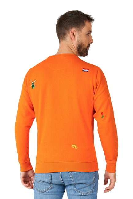 Oranje Holland Hup Trui Heren OppoSuits