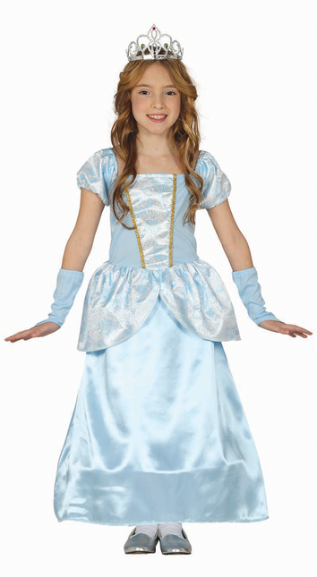 Prinsessenjurk Kind Blauw