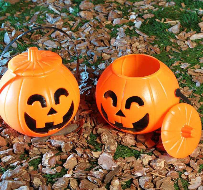 Halloween Pompoen met Deksel 17cm