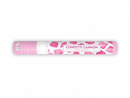 Confetti Kanon Roze Rozenblaadjes 40cm