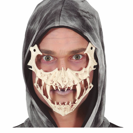 Halloween Masker Skelet Tanden