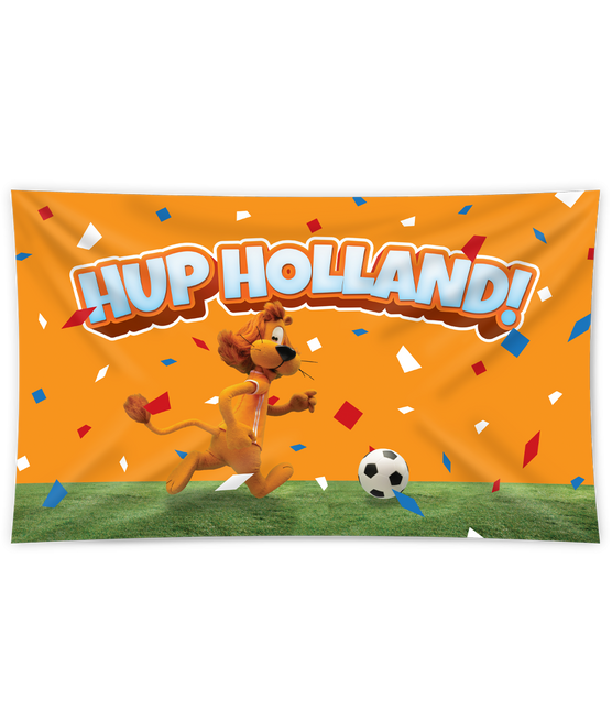 Loeki De Leeuw Gevelvlag Oranje 1.5m