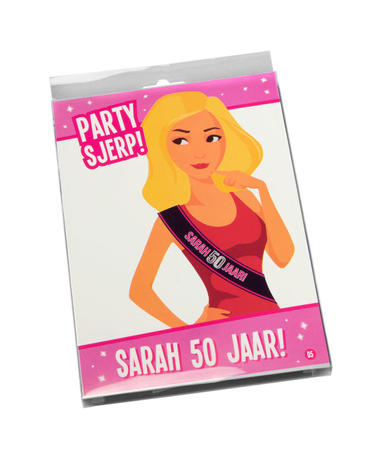 Sarah Sjerp 50 jaar