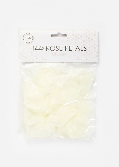 Creme Rozenblaadjes 144st