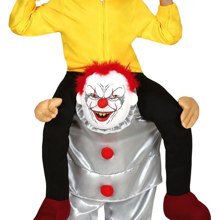 Clown Halloween Kostuum Kind carry-me