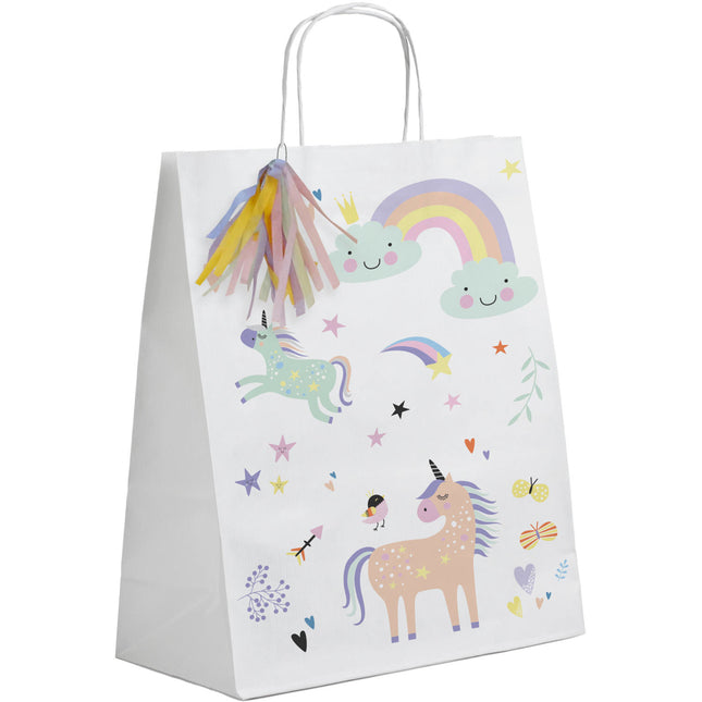 Unicorn Uitdeelzakjes Rainbows 6st