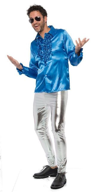 Disco Broek Zilver