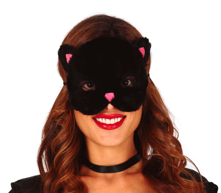 Katten Masker Zwart