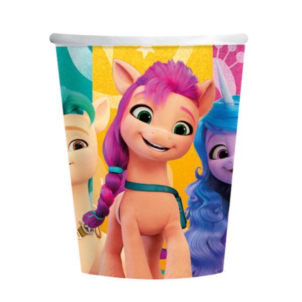 My Little Pony Papier Bekers 250ml 8st