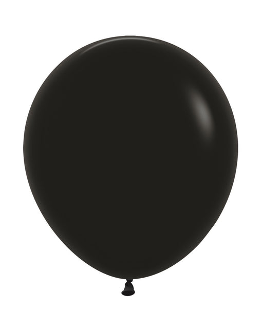 Ballonnen Black 45cm 25st