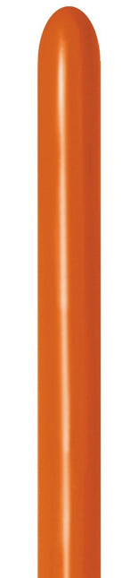 Modelleerballonnen Sunset Orange 5cm 152cm 50st