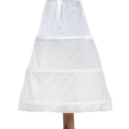 Witte Petticoat Dames 85cm