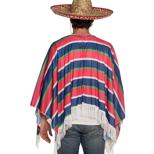 Mexicaanse Poncho Deluxe M/L