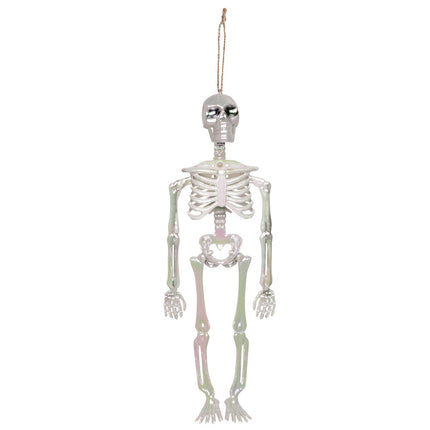 Halloween Skelet Parelmoer 32cm