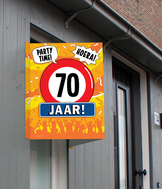 Raambord 70 jaar 60cm