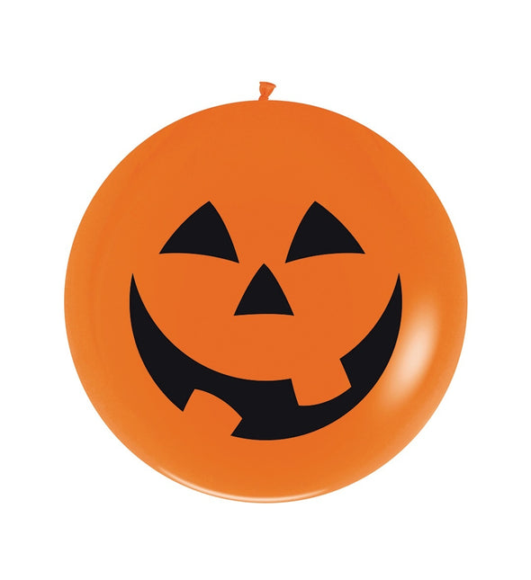 Ballonnen Pumpkin Orange 61cm 3st