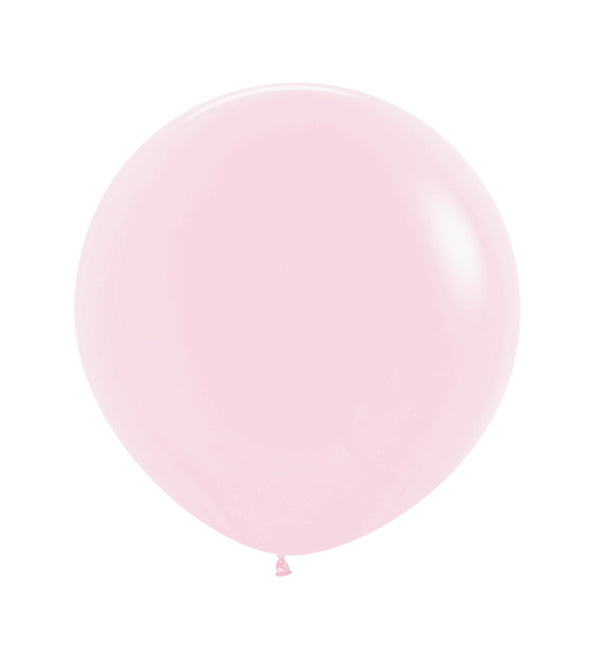 Ballonnen Pastel Matte Pink 61cm 10st