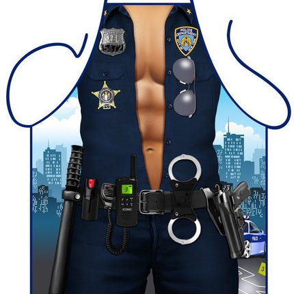 Schort Politie Man