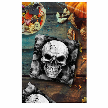 Halloween Servetten Skelet 33cm