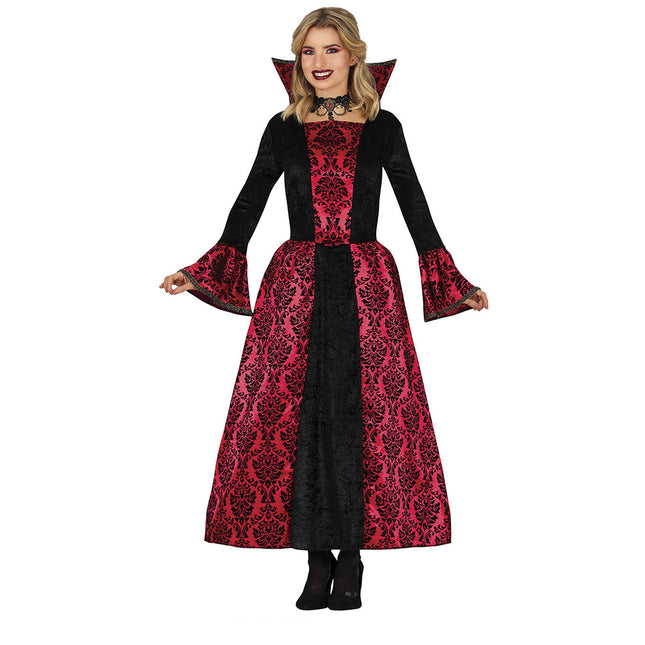 Vampieren Halloween jurk dames rood