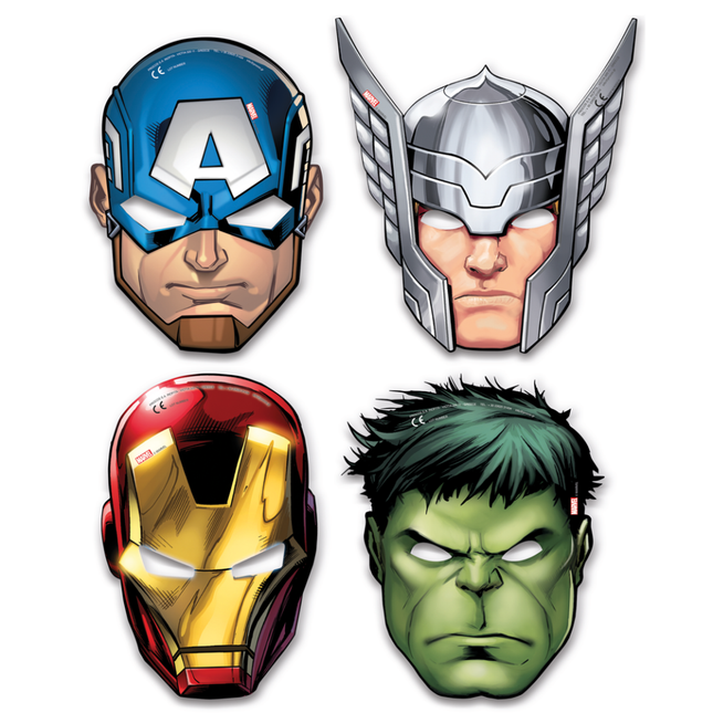 Avengers Maskers Mighty 6st