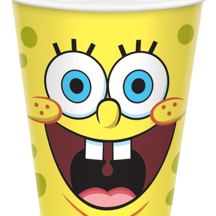 Spongebob Bekers 250ml 8st