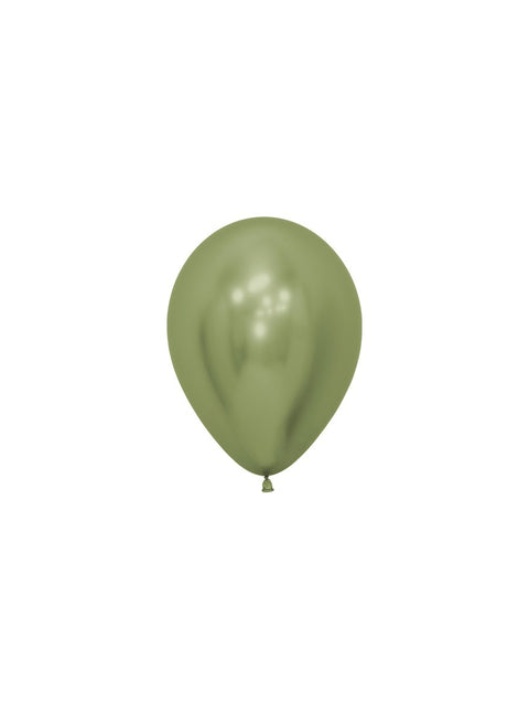 Ballonnen Reflex Lime Green 12cm 50st