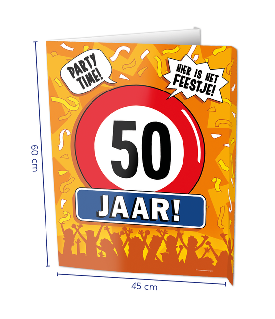 Raambord 50 jaar 60cm