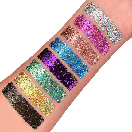 Moon Glitter Holographic Fine Glitter Gel Silver 12ml