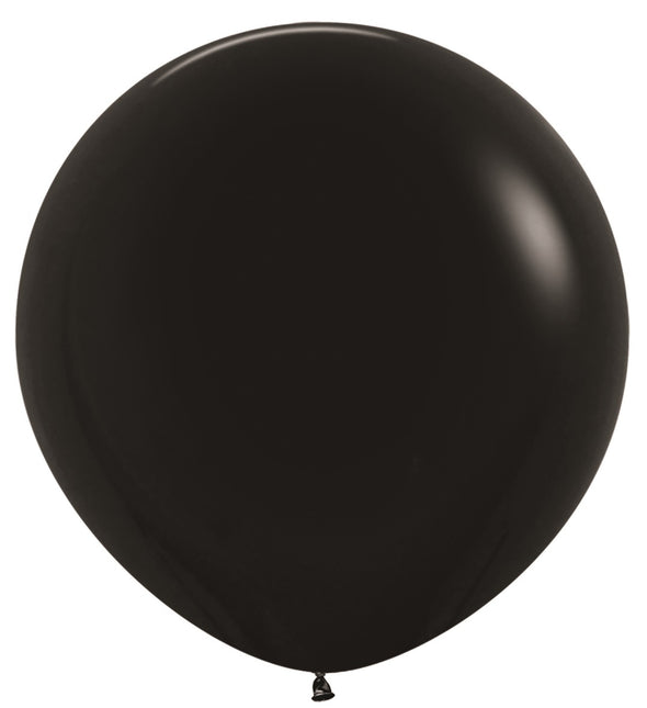 Ballonnen Black 91cm 10st