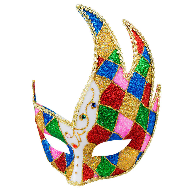 Oogmasker Venice Jester