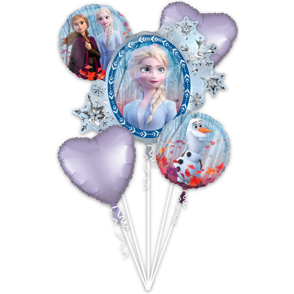 Frozen 2 Helium Ballon Set 5 delig leeg