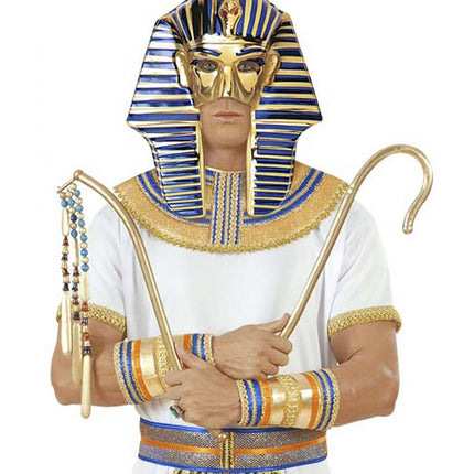 Blauw Gouden Masker Egyptisch