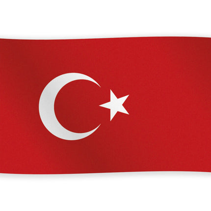 Vlag Turkije 1,5m